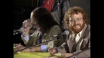 Deep Purple Reunion Press Conference announcement 1984