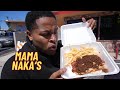Trying the oldest burger stand in compton  nakas broiler aka mama nakas