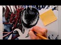Dibujando a Venom | Drawing Venom - Timelapse | Venom Let There Be Carnage