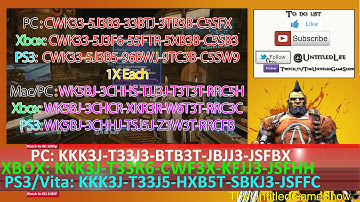 New SHiFT Code Alert ☢ 1 Weekend Golden Keys Borderlands The Pre Sequel