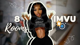 8 IMVU Rooms to take pictures in 📸( links in description) #imvu