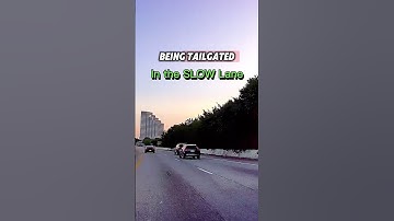 Getting to work should not involve tailgating by dangerous drivers #shorts #short #viral
