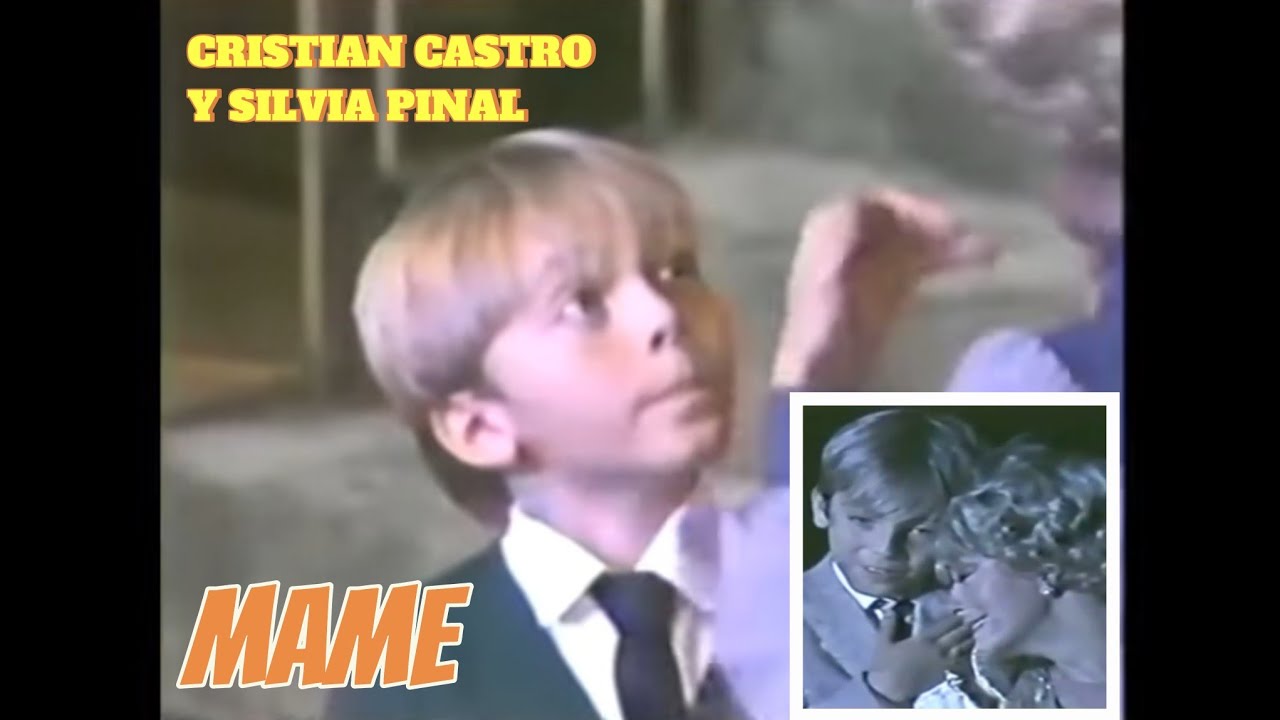 CRISTIAN CASTRO junto a SILVIA PINAL en la obra musical 