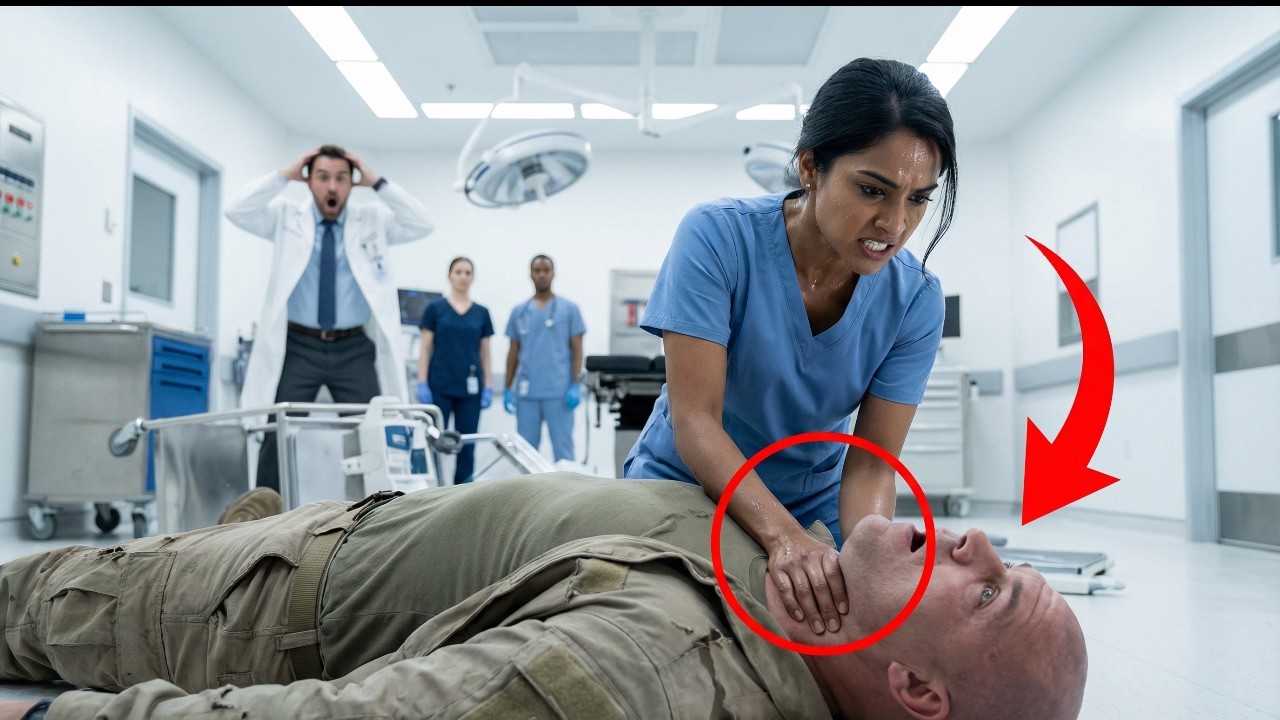 Семифутовый гигант ворвался в отделение неотложной помощи, но медсестра-новичок мгновенно его обе...