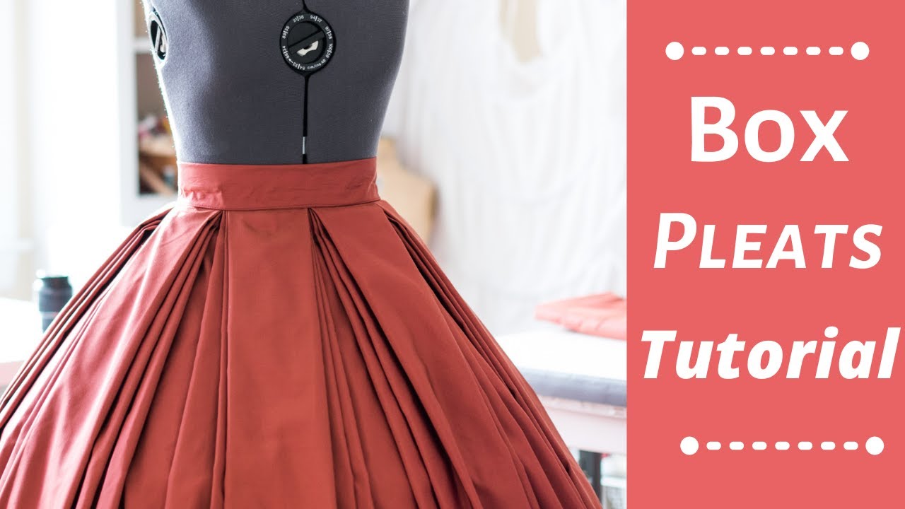 pleated ball gown skirt pattern