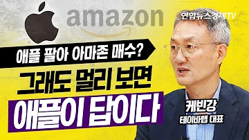 애플 팔아 아마존 매수 그래도 멀리 보면 애플이 답이다 케빈강 테이바랩 대표 연합뉴스경제TV 230807 굿모닝인포맥스