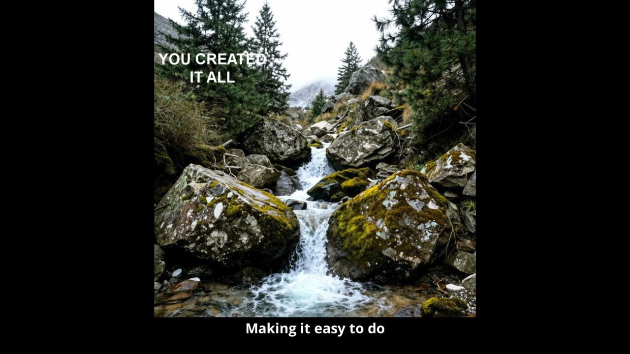 YOU CREATED IT ALL church