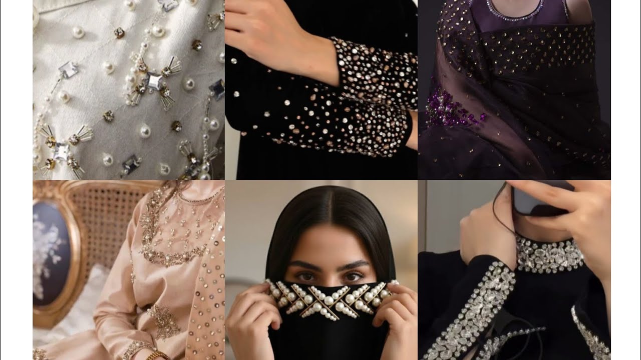 Luxury Hand Embroidery Work on Dresses for Weddings & EidEasy Hand Embroidery for Stylish Dresses