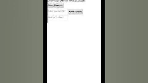 Guessing Game + 1.1.5
