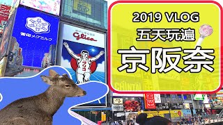 ｜ Osaka Kyoto Vlog 2019｜ 大阪京都五天四夜自由行｜奈良 ... 
