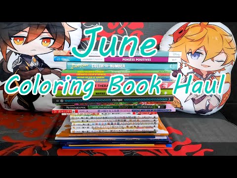 June Coloring Book Haul | 2023