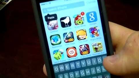 iPhone 5 iOS 7 Quick Optimization Tips (Closing Apps, Free Space, Search)