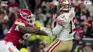 Chris Jones clutches up in overtime of the Super Bowl vs. the 49ers