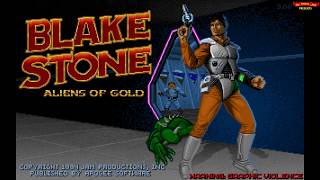 Blake Stone : Aliens Of Gold (1993) - DOS Gameplay Video (PC MS-DOS)