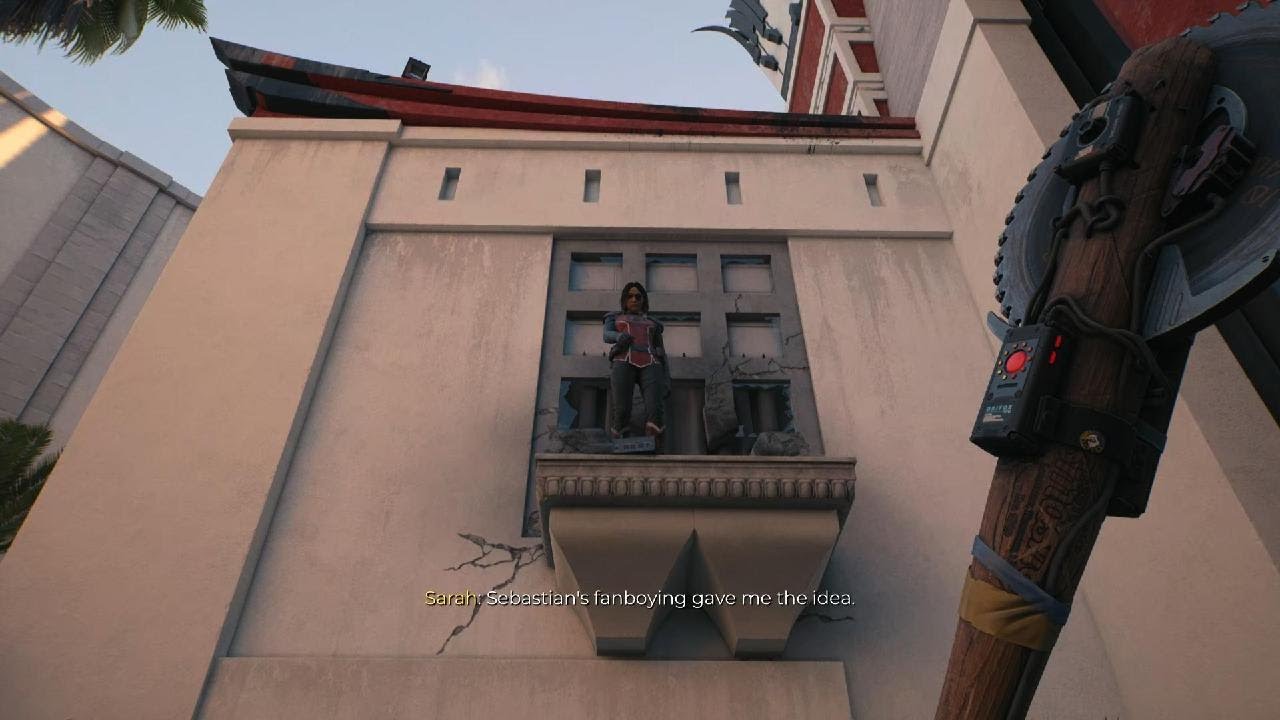 Dead Island 2 - Side Quest Clip: Beacon Of Hope - Sarah Gets The Beacon Set Up For Sebastian