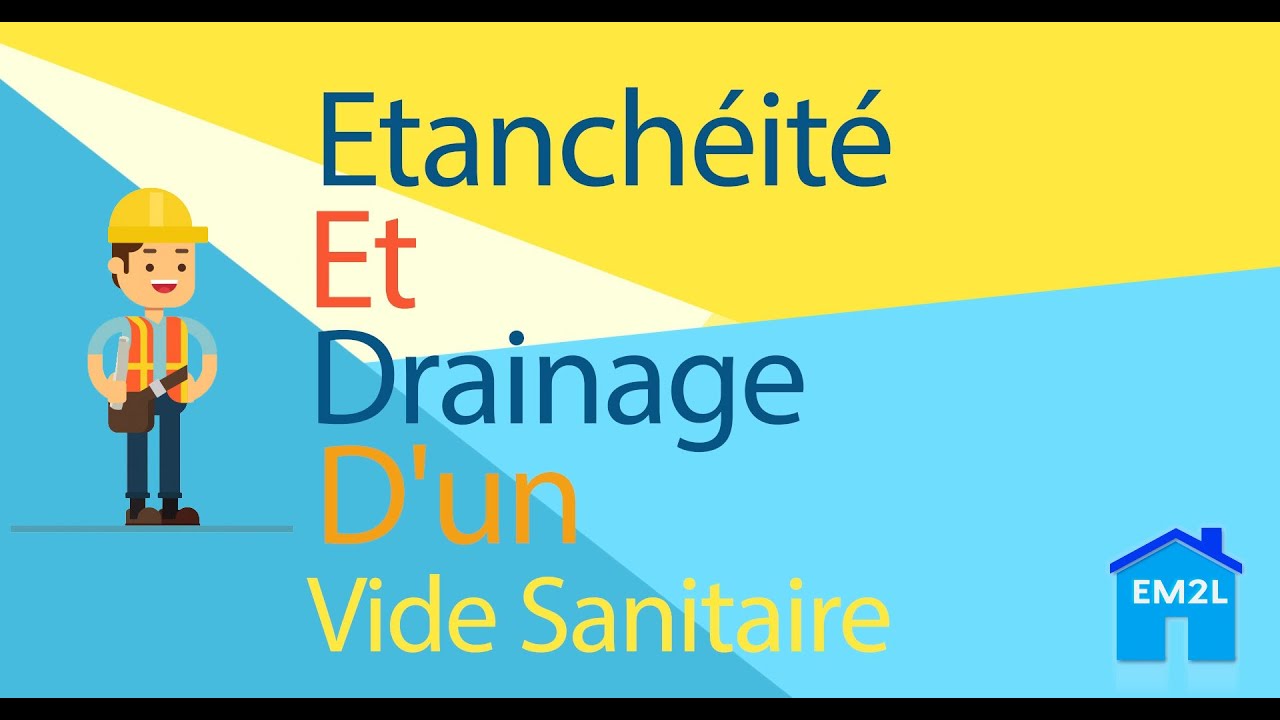 Etanchéité et drainage d'un vide sanitaire YouTube — free download