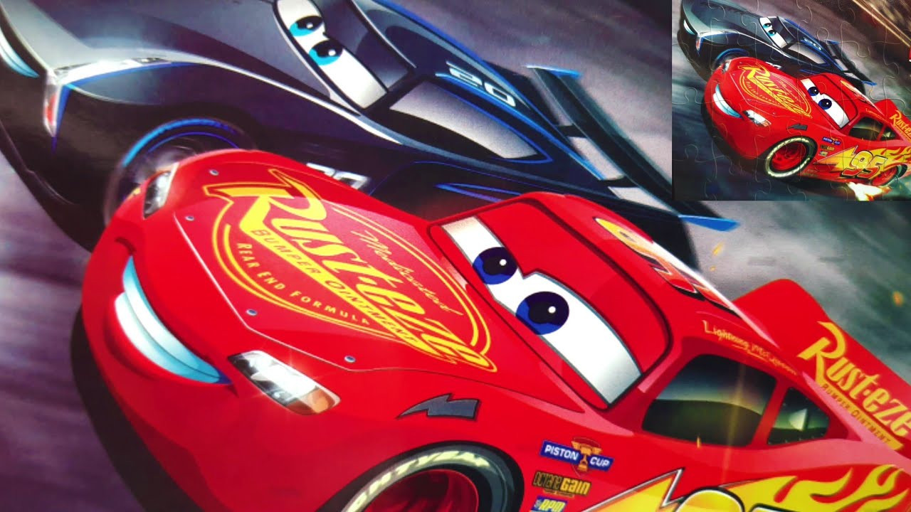 Lightning McQueen : Disney Pixar Cars 24 Pieces Puzzle | Kidsy ...