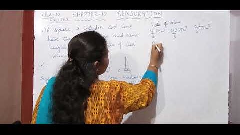 Class 9 || Chapter 10 || Exercise 10.2 || Problem 6 || Mensuration || Telangana & AP Board