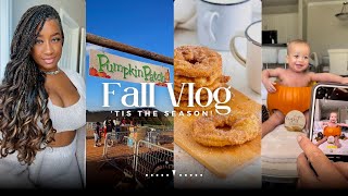 FALL VLOG♡ DIY Baby In A Pumpkin Photoshoot + Fall Activites + Homemade Apple Cinnamon Donuts & MORE