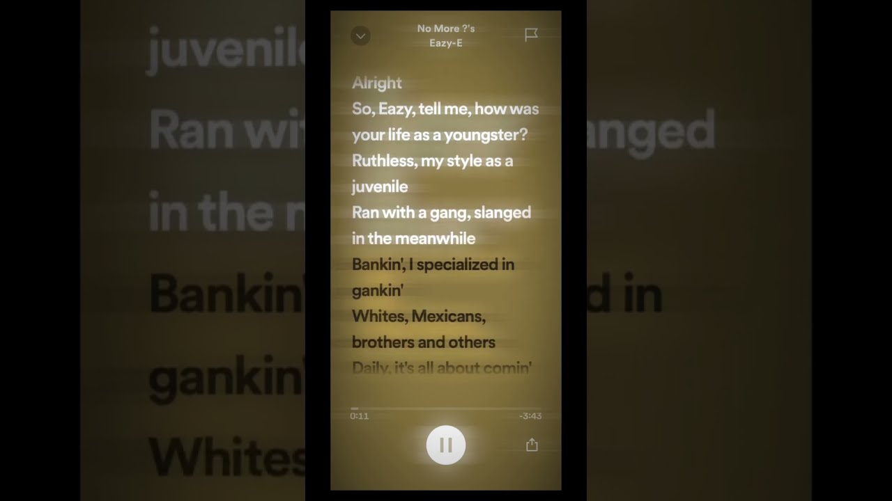 No More S Eazy E Music Rap Song It Didn T Record The Bit 