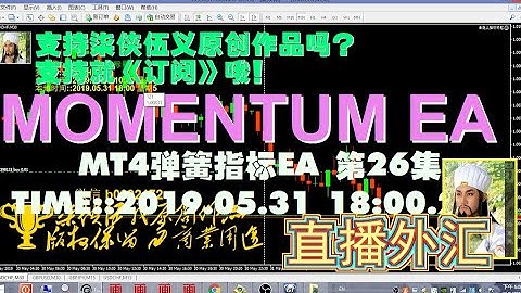【#MOMENTUM EA 第26集】【MT4  MQL4】#可视觉化之弹簧指标 | 大型ea编写 | #弹簧EA | 浮动在 1700