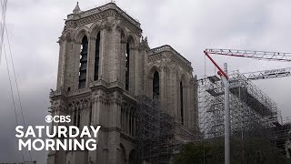 A look inside the restoration of Paris' Notre Dame Cathedral