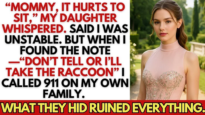 Mommy It Hurts To Sit My Daughter Whispered I Called 911 What They Hid Broke Everything