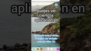 Aprende este y otros 9 atajos de teclado usando Mac Os, revisa el vídeo completo aquí