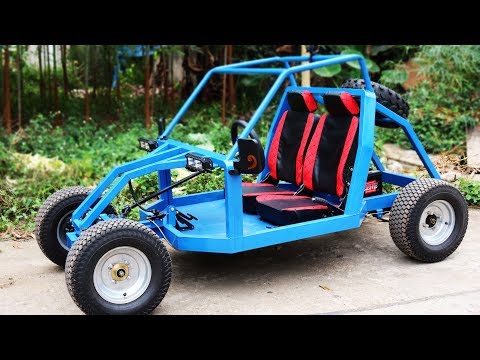 Build A 1000W Electric Gokart At Home - Electric Car - Tutorial - Part 1