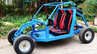 Build a 1000W Electric Gokart at Home - Electric car - Tutorial - Part 1