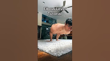 How to elbow lever for beginners #calisthenics #elbowlever