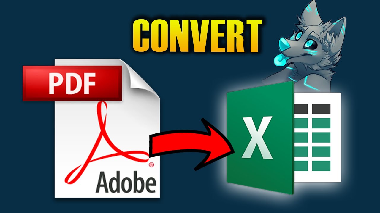 adobe acrobat convert pdf to excel free download