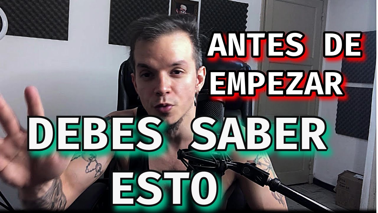 ¡NO EMPIECES a cantar sin saber ESTO! 5 cosas que DEBES saber