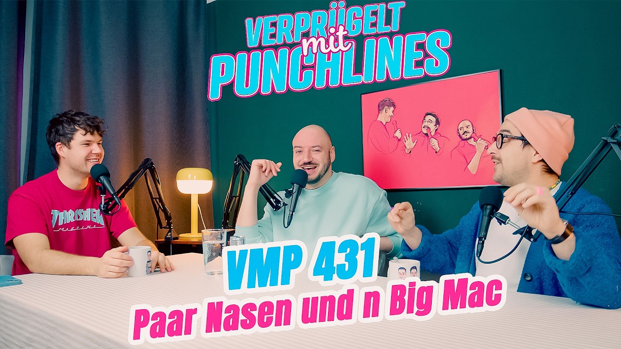 Verprügelt mit Punchlines #431 | Paar Nasen und n Big Mac | #Comedy #Podcast