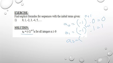 Sequence in Discrete Mathematics urdu/hindi