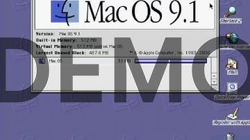 [DEMO] Mac OS 9.1 on Android phone with Vectras VM
