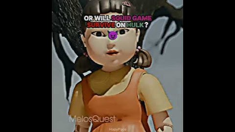 Squid game, but hulk joined 😈 | Credit to @melosquest #squidgame #squidgame2 #edit #edits #trollge