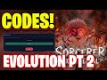 NEW! ALL EVOLUTION PART 2 UPDATE CODES FOR SORCERER INCREMENTAL! ROBLOX SORCERER INCREMENTAL CODES