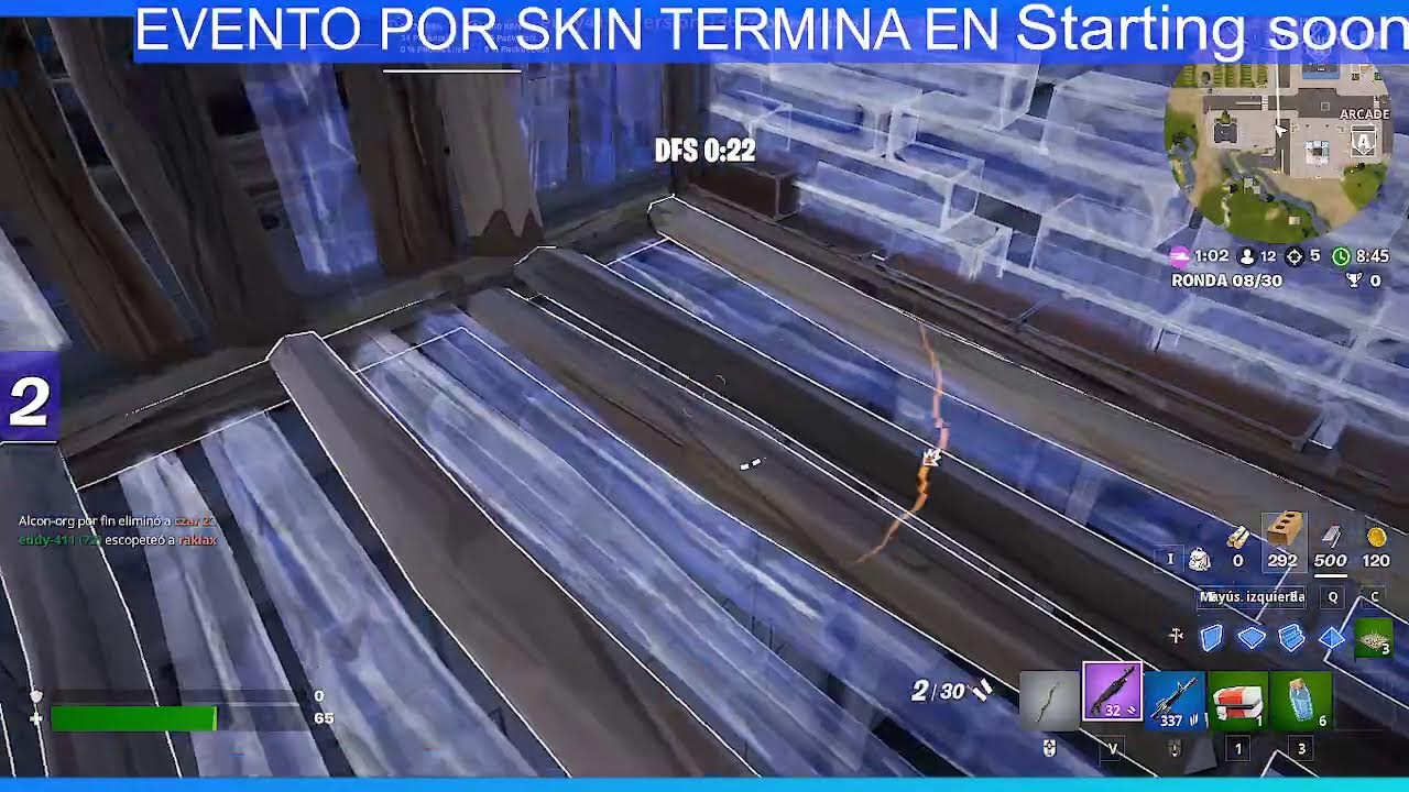 *FORTNITE SOLO CREATIVO-PARTICIPO POR SKIN-