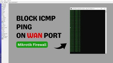 How To Block Icmp Ping On Mikrotik.