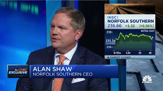 Norfolk Southern CEO Alan Shaw on $803 million charge from East Palestine derailment