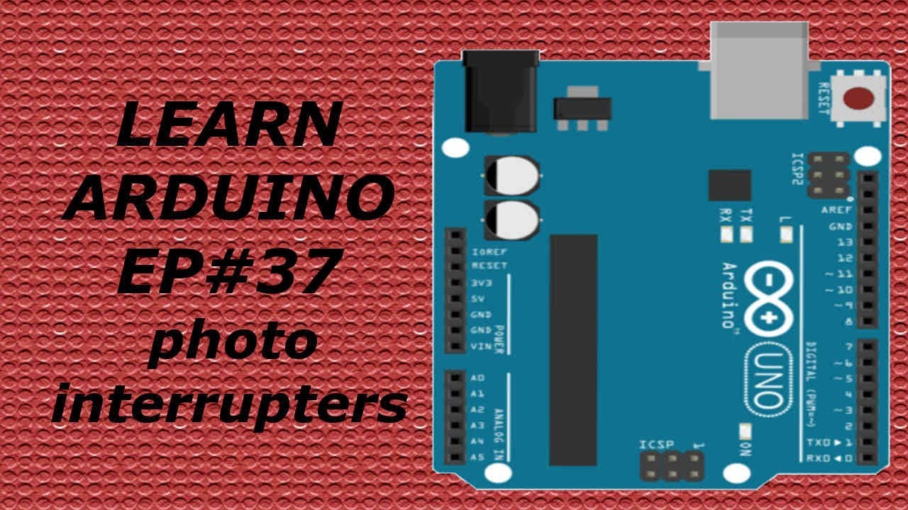 Learning Arduino for beginners EP#37 photo interrupters - YouTube