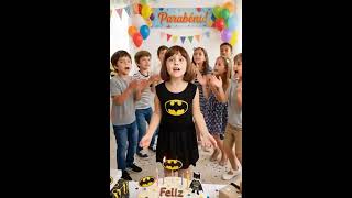Fantasia Infantil Batgirl