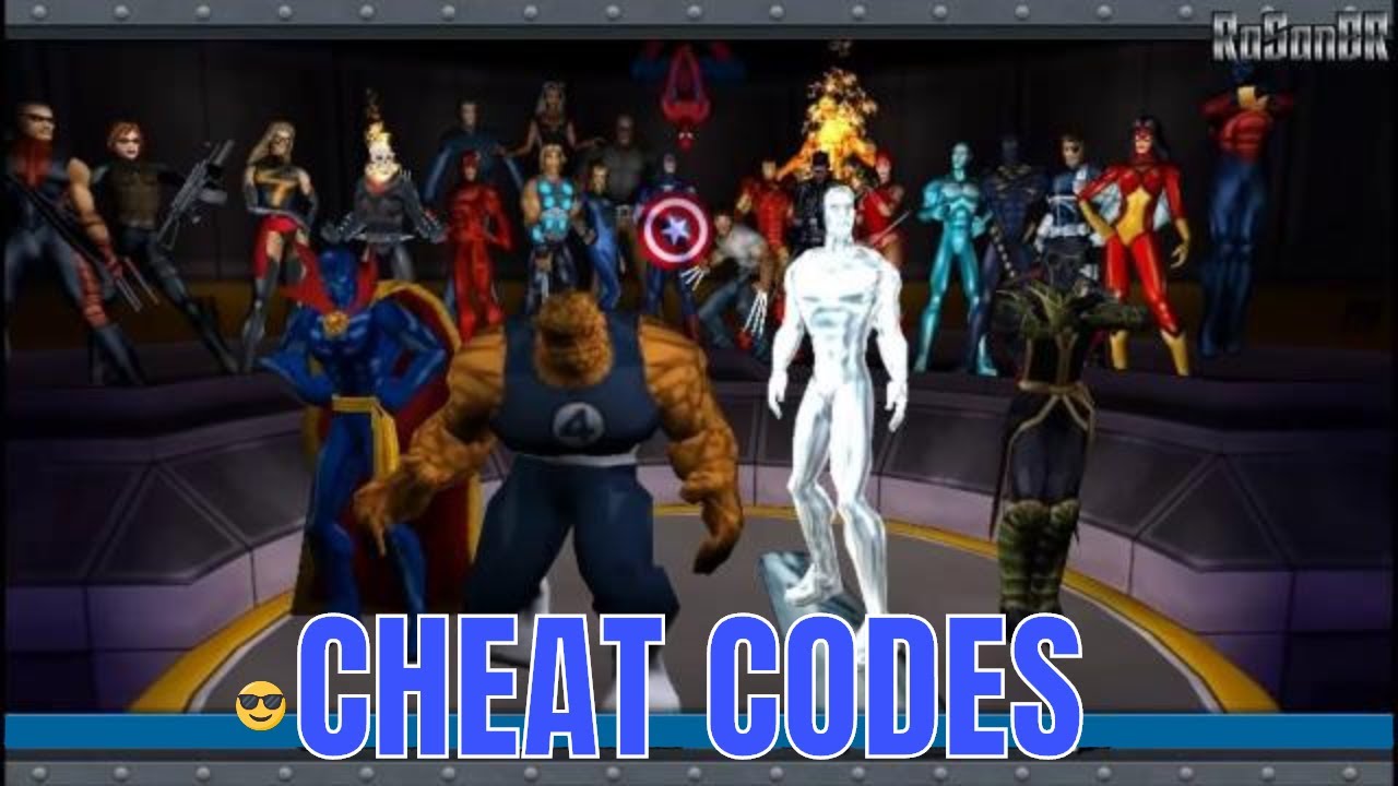 Mijnwerker Evacuatie Pat Marvel Ultimate Alliance (PSP) CHEAT CODES - YouTube