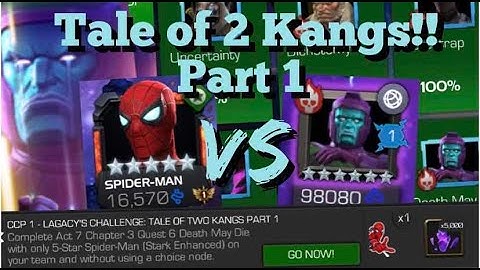 MCOC - Lagacy’s Challenge: Tale of 2 Kangs - Part 1 - LIVE!!!