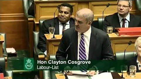 16.4.13 - Question 8: Hon Clayton Cosgrove to the Minister for State Owned Enterprises