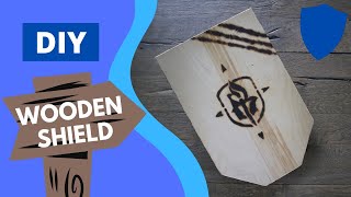 cool wooden shield build
