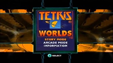 Tetris Worlds Title Theme Animatic (2001-2003, THQ/Radical/Blue Planet/3D6)