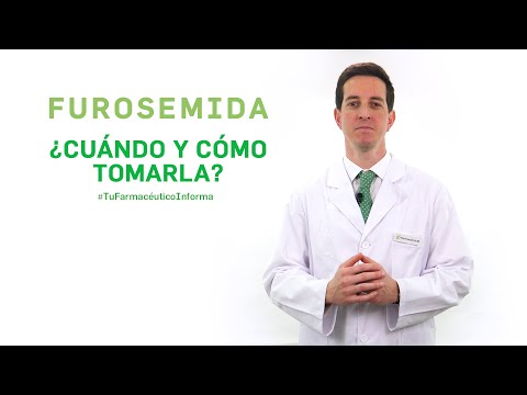 Vídeo: Furosemida - Instrucciones De Uso