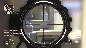 EPIC NO-SCOPE COLLATERAL! COD AW!